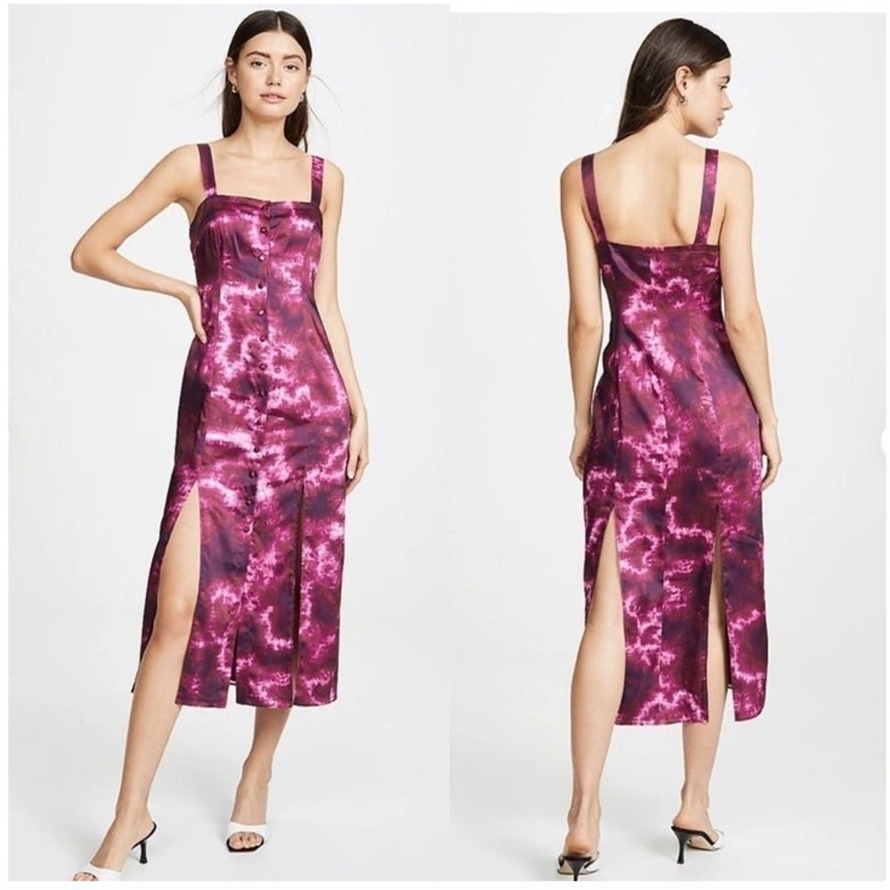 NWT CINQ À SEPT Alexa Tie-Dye Dress